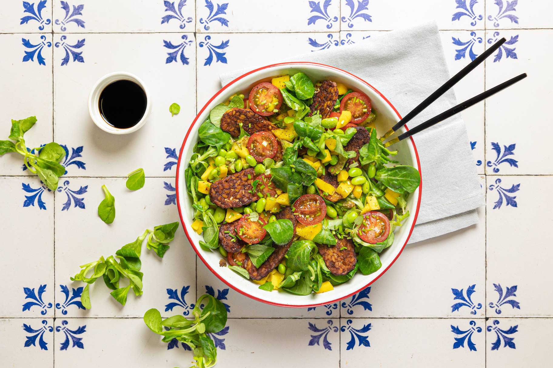 Suikervrije Salade