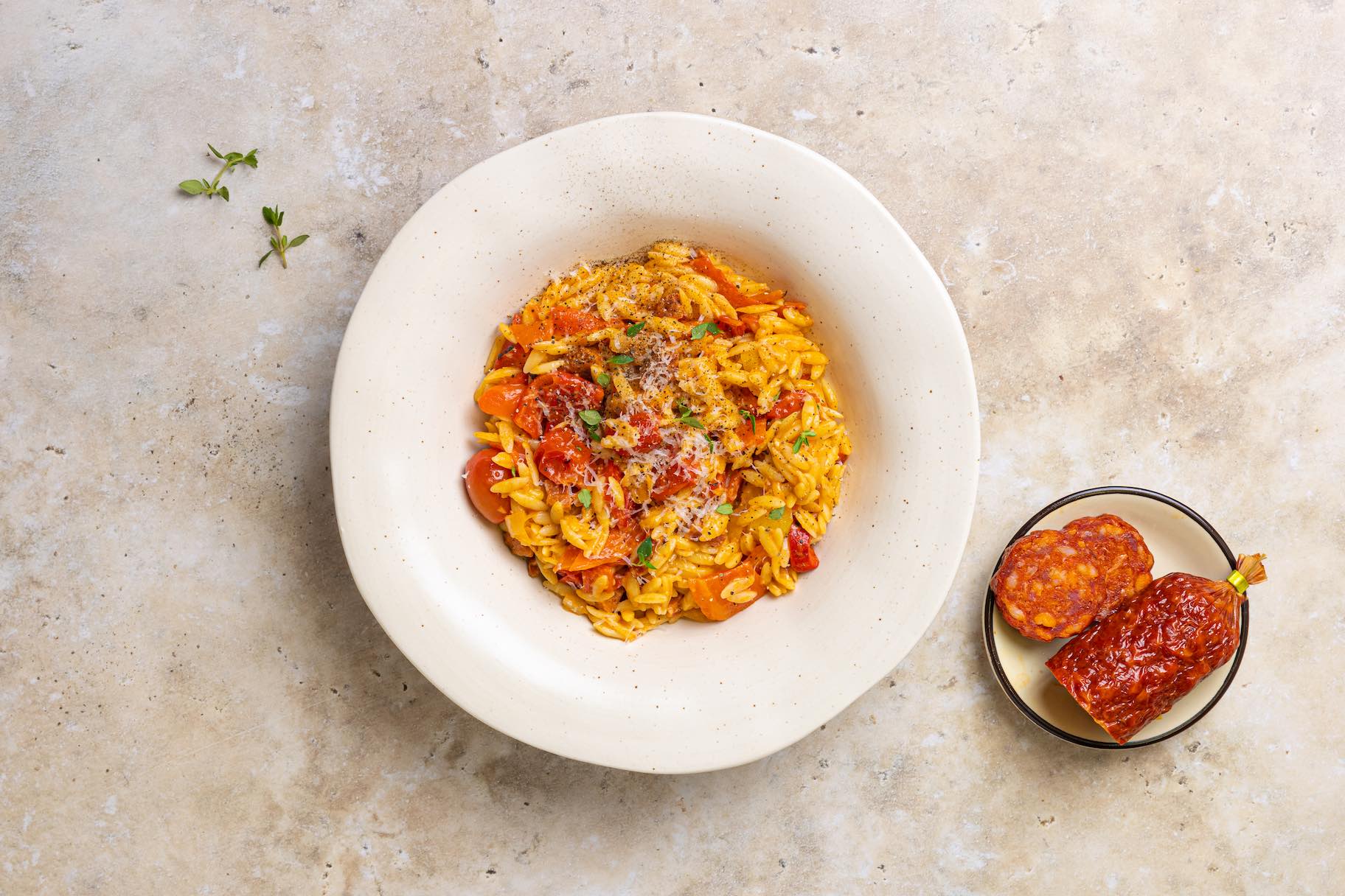 Orzo Met Chorizo 2
