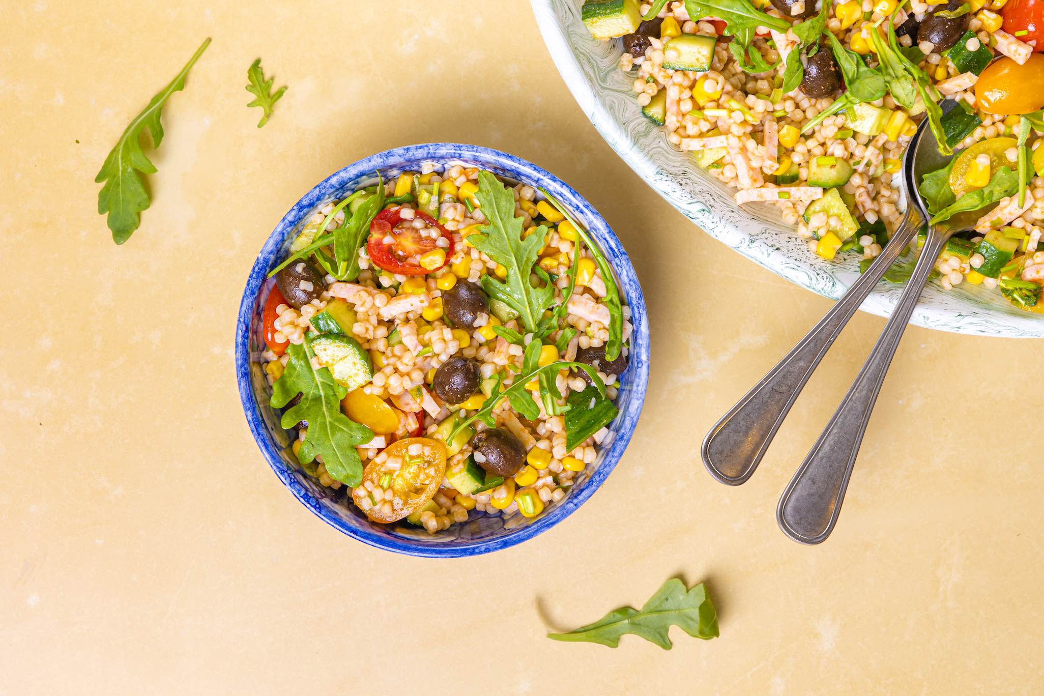 Salade Parelcouscous En Gerookte Kip 2